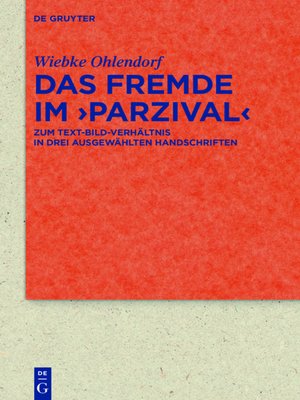 cover image of Das Fremde im ›Parzival